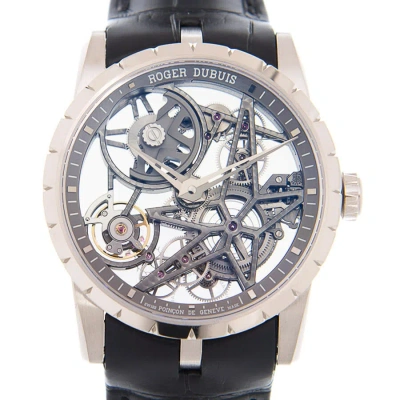 Roger Dubuis Exalibur Automatic Men's Watch Dbex0507 In Black