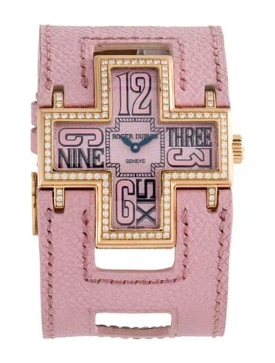 Pre-owned Roger Dubuis Follow Me Watch In Multi