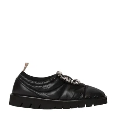 Roger Vivier A Pair Of Casual Sneakers In Black