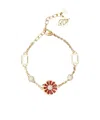 Roger Vivier Adjustable Clasp Bracelet In Red