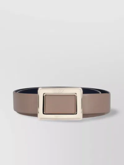 Roger Vivier Adjustable Dual-tone Rectangular Buckle Belts