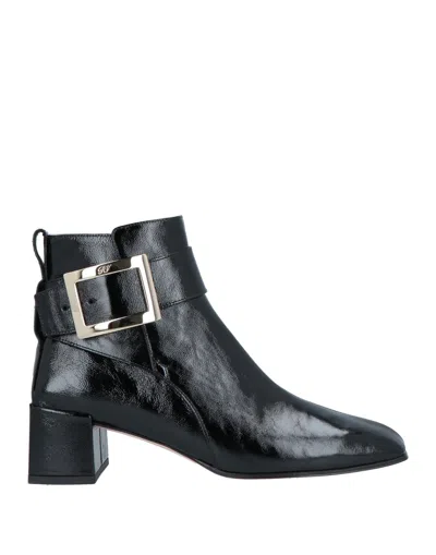 Roger Vivier Ankle Boots In Black