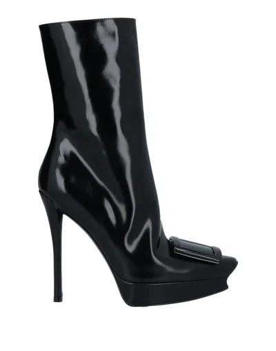 Roger Vivier Ankle Boots In Black