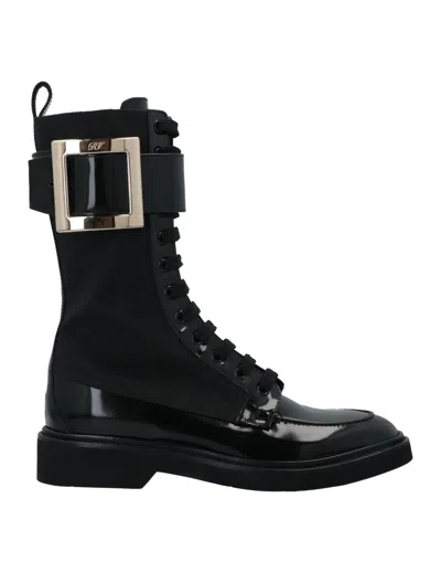Roger Vivier Ankle Boots In Black
