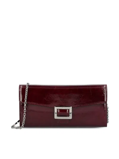 Roger Vivier Bags In Burgundy