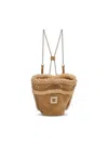 Roger Vivier Tres Vivier Backpack With Buckle And Chain Strap In Multi