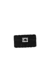 Roger Vivier Efflorescence Clutch In Black