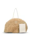 Roger Vivier Top Handle Tote Bags In C600(natural)+c019(cire'')