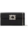Roger Vivier Buckle Embellished Chain Strap Shoulder Bag In Multi