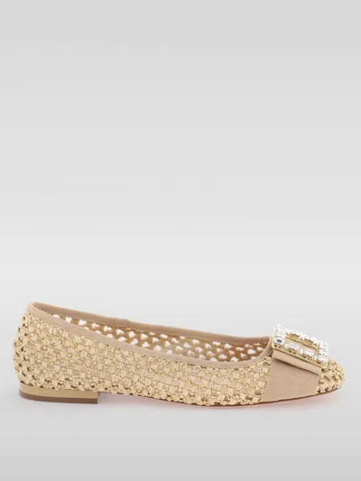 ROGER VIVIER BALLET FLATS ROGER VIVIER WOMAN COLOR BEIGE,F36541022