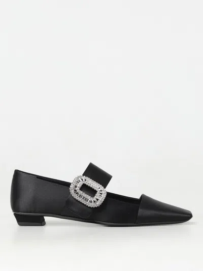 ROGER VIVIER BALLET FLATS ROGER VIVIER WOMAN COLOR BLACK,416550002
