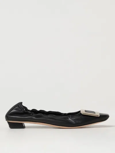 ROGER VIVIER BALLET FLATS ROGER VIVIER WOMAN COLOR BLACK,421677002