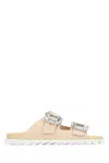 Roger Vivier Women Slidy Viv Strass Buckle