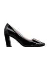 Roger Vivier Belle Vivier Pumps In Black
