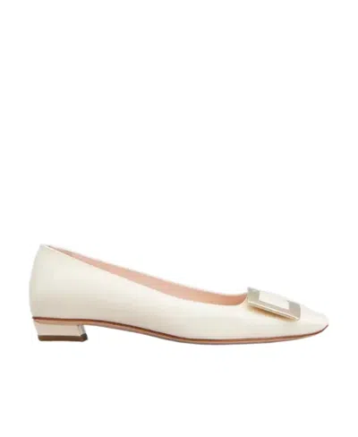 ROGER VIVIER ROGER VIVIER BELLE BUCKLED BALLERINA FLATS