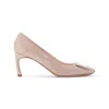 Roger Vivier Trompette 70 Pumps In Patent Leather