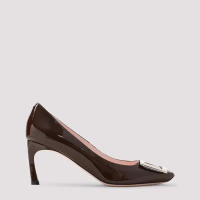 Roger Vivier Belle Trompette Pumps In Brown