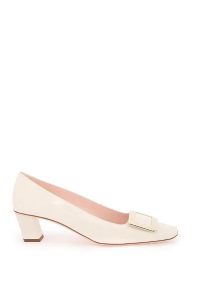Roger Vivier Belle Vivier Pumps In White
