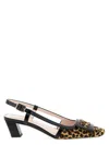 Roger Vivier Belle Viver Slingback In Multi