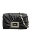 Roger Vivier Belle Vivier Bag In Leather In Black