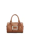 Roger Vivier Women's Belle Vivier Bowling Bag In Pink