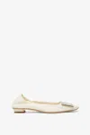 Roger Vivier 25mm Belle Vivier Leather Ballerinas