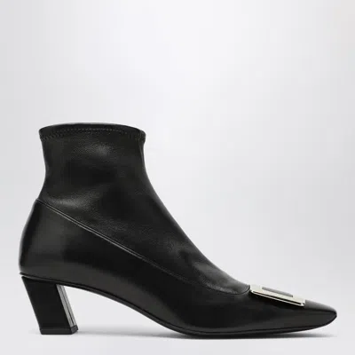 Roger Vivier Belle Vivier Black Ankle Boots