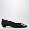Roger Vivier Belle Vivier Satin Ballet Flats