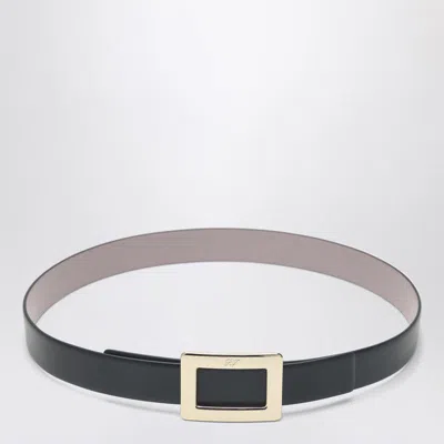 Roger Vivier Belle Vivier Black/pink Belt