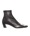 Roger Vivier Belle Vivier Bootie 45 In Black