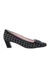 Roger Vivier Chic Belle Vivier Mini Pumps With Skyscraper Heel In Black