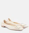 Roger Vivier Belle Vivier Ballet Flats In Cire'