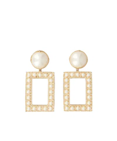 Roger Vivier Belle Vivier Earrings In Gold