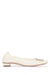 Roger Vivier Belle Vivier Ballet Flats In Cire