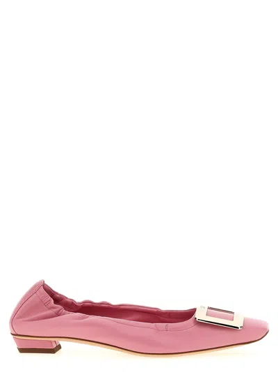 Roger Vivier Belle Vivier Flat Shoes Pink