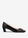 Roger Vivier Belle Vivier Trompette Pumps 45 In Black