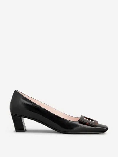 Roger Vivier Belle Vivier Trompette Pumps 45 In Black