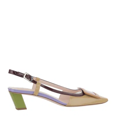 ROGER VIVIER BELLE VIVIER HIGH-HEELED SANDALS