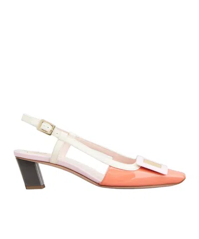 Roger Vivier Belle Vivier High-heeled Sandals In Multicolor