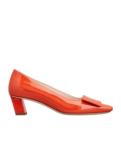 Roger Vivier Belle Vivier High Heels In Red