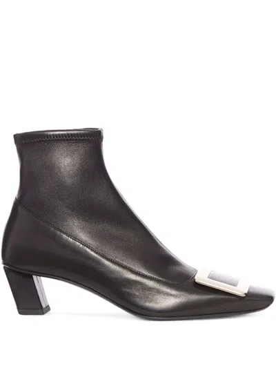 ROGER VIVIER ROGER VIVIER BELLE VIVIER LEATHER BOOTS