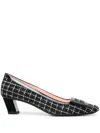 Roger Vivier Chic Belle Vivier Mini Pumps With Skyscraper Heel In Black
