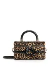 Roger Vivier Belle Vivier Leopard-print Buckle Tote Bag Handbags Animalier In Animal Print