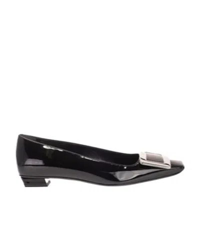ROGER VIVIER ROGER VIVIER BELLE BUCKLED BALLERINA FLATS