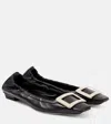 Roger Vivier Belle Vivier Ballet Flats In Black