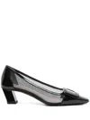 Roger Vivier Women's Belle Vivier Net Pumps