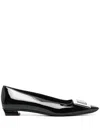 Roger Vivier Women Belle Vivier Patent Leather Ballets