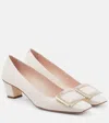 Roger Vivier Belle Vivier Patent Leather Pumps In Altraversione