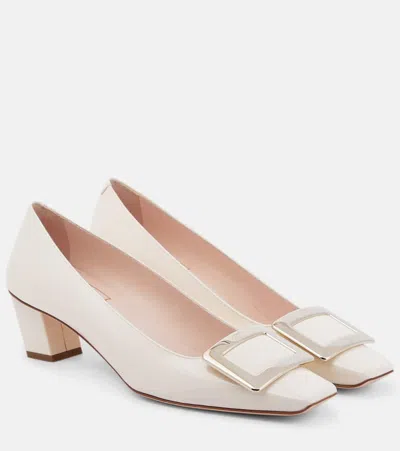 Roger Vivier Belle Vivier Patent Leather Pumps In Altraversione