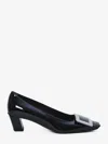Roger Vivier Belle Vivier Pumps In Dark Ash